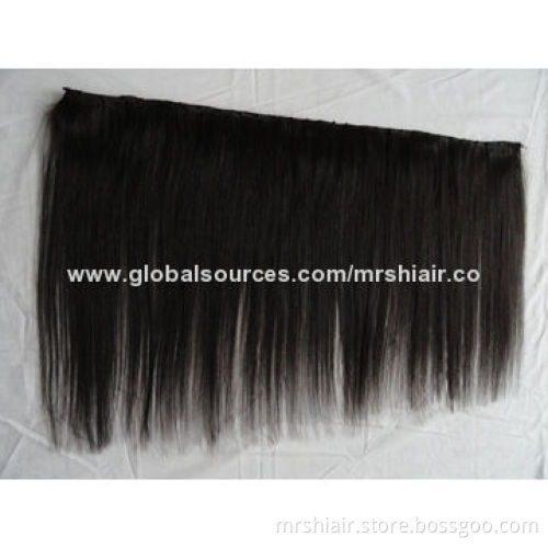 22-inch Natural Color Straight Peruvian Micro Ez Weft Hair